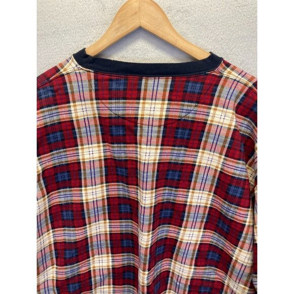 Vintage 90's American Outpost Grandpa Sweatshirt Mens Large L Boxy Tartan Plaid - Picture 13 of 14